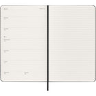 Moleskine - 2026 Agenda semainier Classic 12 mois à couverture rigide - 5" x 8.25" - Noir-Outils pratiques : calendrier, planification de voyages, idées et objectifs, pages lignées pour les notes