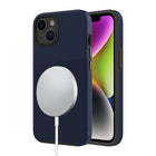 AXS - PROTech Plus etui Bleu Astral compatible avec MagSafe,Protecteur d'ecran/lentille de camera pour Apple iPhone 14Max-PROTech Plus - Resistant aux chutes jusqu'a 10 pieds