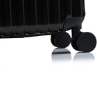 CHAMPS - Ensemble de bagages extensibles  3 pièces - à parois rigides Collection Element - Noir-Légèreté