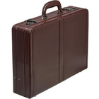 Mancini - Business Mallette extensible - 17.75po x 4.75po x 13po - Bourgogne -Deux serrures à combinaison