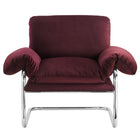 Modway - Ansel Performance Velvet Chaise d’accent - Mûrier-Assemblée requise