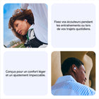 Google - Pixel Buds 2a - Écouteurs sans fil avec suppression active du bruit - Vert lichen-Appels clairs - Entendre et être entendu - La fonctionnalité Appels clairs aide à bloquer les bruits de fond, afin que le vent, le bavardage à proximité ou toute autre distraction dans votre environnement ne viennent pas perturber vos conversations. Votre voix sera claire et nette à chaque appel