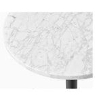 Plata Import - Table de salle à manger ronde Ruby de Silver Import - Blanc-Table à manger (24″Ø)