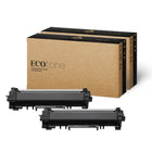 Ecotone - Toner remanufacturé Brother TN760 - Haut rendement - Noir - Pack de 2-Couleur : Noir 