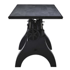 Modway - Genuine Hauteur ajustable du vilebrequin de 60 po Table à manger et bureau d’ordinateur, Noir-9