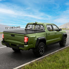 Outsunny - Couverture de caisse de camion Tri-Fold 6 pi-Cadre en aluminium résistant à la rouille pour un soutien stable
