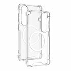 Blu Element - Étui robusteDropzone avec aimants pour Samsung Galaxy S26+, Transparent-Cadre en TPU à bords surélevés