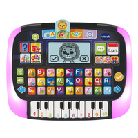 VTech - Tablette P’tit Genius Magic light - Français - Paquet de 5-Ajoutez des compétences mathématiques précoces avec des jeux de chiffres, d'ordre et de comptage; explorez les jours de la semaine et les activités quotidiennes