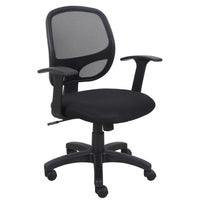 Brassex - Kelvis Chaise de bureau - noire-Petit colis