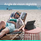 Logitech - Flip Folio pour iPad Pro 13 pouces, iPad Air 13 pouces-NAM: Plastique recyclé : Les pièces en plastique de Flip Folio sont en plastique recyclé post-consommation certifié (Midnight Black: 37 %)* ROW: Plastique recyclé : Les pièces en plastique de Flip Folio sont en plastique recyclé post-consommation certifié (Graphite: 37 %, Lilas XX %, Pale Grey XX %)