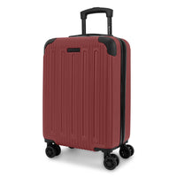 Swiss Mobility - Valise de cabine rigide 21.75 po de la collection JFK - Rouge-Fabriqué en ABS/PC