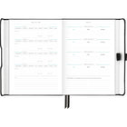 AT-A-GLANCE - Agenda hebdomadaire/mensuel Foundation non daté - 8 1/4 po H x 5 3/4 po l - Noir - Anglais-Fixez des objectifs spécifiques en fonction de vos priorités et planifiez vos prochaines étapes