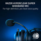 Razer - Blackshark V2 PRO PlayStation Casque esport sans fill pour Playstation 5 - Noir-Micro à très large bande razer hyperclear: Qualité vocale haute définition de niveau professionnel. Notre micro amovible de nouvelle génération couvre une plage de fréquences sonore plus large, ce qui permet de capturer et de transmettre une quantité impressionnante de détails dans votre voix. Avec ce casque gaming sans fil pour Xbox ou PS5, communiquez clairement et naturellement avec votre équipe