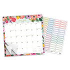 BrownTrout - 2024-2025 Plato Académique Bonnie Marcus Carré pour Bureau Stickers - 30.5 x 30.5 cm-À Utiliser Tout de Suite - Calendrier de 18 mois, à partir de juillet 2024