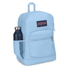 JanSport - Sac À Dos Cross Town Plus - Bleu Crépuscule-Poche latérale pour bouteille d'eau