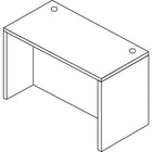 Office Star - Coquille de bureau 60 po de la collection Napa, fini cerisier-Surfaces de travail anatomiques