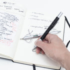 Kikkerland - stylo multi-outils noir et argent-5