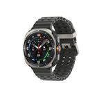 Samsung - Montre intelligente Galaxy Watch Ultra - 47 mm - LTE - Argent titane/Gris foncé-le design amortissant prêt à absorber les impacts