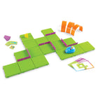 Learning Resources - Ensemble d'activités de codage de souris robot Stem-Colby s'illumine, émet des sons et dispose de deux vitesses ainsi que de boutons colorés assortis à des cartes de codage pour faciliter la programmation et le séquençage.
