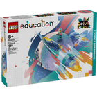 LEGO - Kit de science Mission lunaire-La verrière de la fusée s'ouvre, la verrière en demi-sphère de la serre s'ouvre, le centre pivote