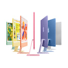 Apple - iMac 24 po - Puce M4 - GPU 10 cœurs - 256 Go SSD - Mémoire unifiée 16 Go - Bleu - Anglais-Ecran immersif: L’écran Retina 4.5K 24 po affiche 500 nits de luminosité et prend en charge jusqu’à 1 milliard de couleurs.