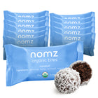 nomz - bouchées énergétiques à la noix de coco bio - 40g - paquet de 12-Végétalien