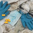 TerraCycle - Boîte Zéro Déchet pour l'équipement de protection personnelle, moyenne-Inclus : boîte de collecte durable imprimée en couleur avec doublure interne, étiquette d’expédition UPS prépayée pour le retour, et recyclage des déchets collectés.