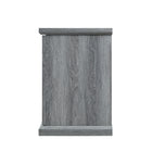 Manhattan Comfort - Meuble TV traditionnel Franklin 60 po - Gris-Assemblage à domicile requis Tout le matériel inclus