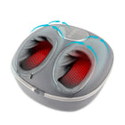 HoMedics - Appareil de massage des pieds Air Deluxe avec chaleur - Gris-Massage par compression d'air