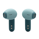 JBL - Vibe Flex 2 Écouteurs sans fil avec réduction de bruit - Bleu-4 micros pour des appels clairs et nets