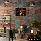 The Tragically Hip 20x29 sur toile Hand on Heart-H - Toile encadree - 31" x 22"-Sous licence officielle music memorabilia