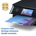 Epson - Cartouche d'encre 340 Claria Photo HD - Haute capacité - Cyan-Des photos détaillées et à contraste élevé et des tons de peau naturels lisses