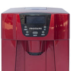 Frigidaire - Machine à glaçons compacte et distributeur d'eau - Rouge-26 livres de glace produites en 24 heures