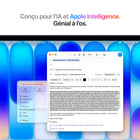Apple - Portatif MacBook Neo 13 po - A18 Pro - SSD 256 Go - Mémoire 8 Go - Indigo-Macos fait tourner les apps - Sous macOS, toutes vos apps s’exécutent en un flash – y compris des apps intégrées comme FaceTime et Messages