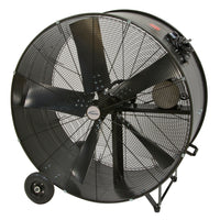 Matrix Industrial - Ventilateur de style tambour à entraînement par courroie fixe lourde de 26" et 1/4 CV-Moteur entièrement fermé