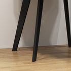 HOMCOM - Tables de chevet - noir - lot de 2-La structure en panneaux de particules et MDF est solide et stable