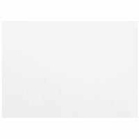 JAM Paper - Cartes de correspondance plates vierges, format A6, 4-5/8 po x 6-1/4 po, blanches, paquet de 50-Couleur blanche