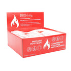 BIOS Living - Compresse chaude instantanée - Grand - 12 pacquet-Pressez pour faire éclater la poche intérieure, secouez pour mélanger le contenu. 