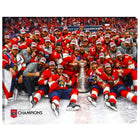 Florida Panthers 16x20 sur toile 2024 Stanley Cup - Toile encadree - 20" x 16"-Impression sur toile de qualité supérieure avec bordures enveloppées