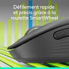 Logitech Signature M650L Souris Sans Fil - Graphite-Prise Optimale Pour Votre Main: Cette souris confortable grande taile est conçue pour les mains larges, pour une prise optimale