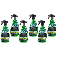 Turtle Wax - Nettoyant pour tableau de bord et vitres Quick & Easy - Paquet de 6-Nettoie à la fois les vitres intérieures et les surfaces du tableau de bord grâce à une formule unique et facile à utiliser