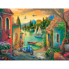 Ravensburger - Puzzle Le Cabanon à Thé - 1000 pièces-Fabriqué en Allemagne, ce puzzle est fabriqué à partir de matériaux issus de forêts certifiées FSC gérées de manière responsable, de sources recyclées et d'autres matériaux soigneusement contrôlés. Le FSC (Forest Stewardship Council) est une organisation à but non lucratif qui se consacre à la promotion d'une gestion forestière respectueuse de l'environnement, socialement bénéfique et économiquement viable.