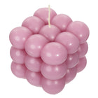 General Supply Goods + Co - Bougie à bulle - 13,4 oz - Rose-Durée de combustion : jusqu’à 30 heures