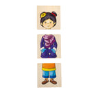 Beleduc - Puzzle pour enfants assortir et mélanger - Ensemble de 31-6
