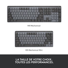 Logitech - MX Mechanical Clavier Sans Fil Rétroéclairé Performant - Boutons Tactiles Silencieux-10