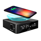 Marathon Watch - Réveil à projection avec grand écran et rétroéclairage - Noir-Facile À Utiliser - Simple à installer et à utiliser, facilité de réglage de l'heure et poids léger de l'alarme avec un design compact, simple et élégant pour s'adapter à votre décoration intérieure