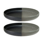 Maxwell & Williams - Umi Plateau à Rebord Rond - 28 cm - Paquet de 2-Va au micro-ondes