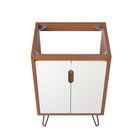 Modway - Energize 24" Armoire de toilette de salle de bain (lavabo non inclus) - Blanc cerise-Bassin d’évier et installations non inclus