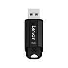 Lexar - JumpDrive S80 Cle USB 3.2 Gen 1 - 256Go - Noir-Protège en toute sécurité les fichiers à l'aide d'un logiciel de sécurité avancé avec cryptage AES 256 bits