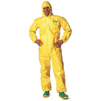 Dupont Personal Protection, Combinaisons Tychem 2000, 2T-Grand, Jaune, paquet de 4-Couleur Jaune